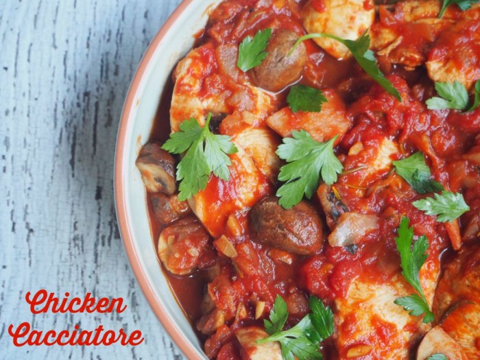 Chicken Cacciatore 