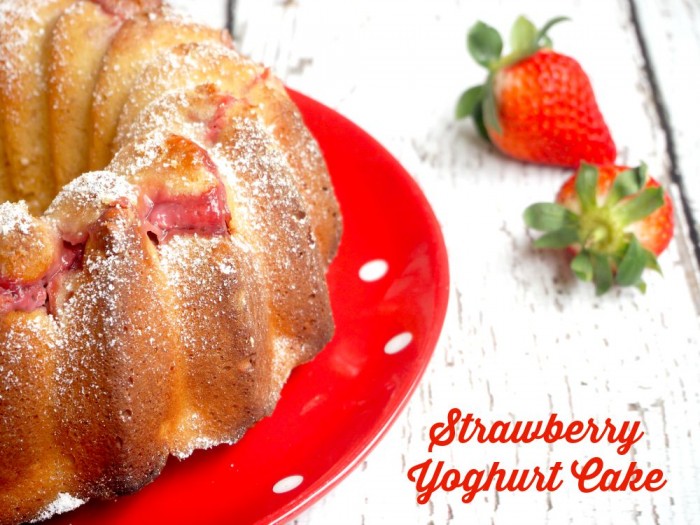 Strawberry Yoghurt Cake