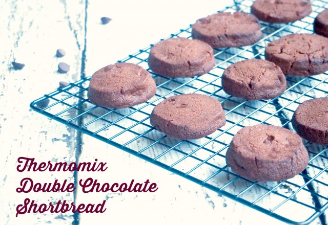 Thermomix Double Chocolate Shortbread