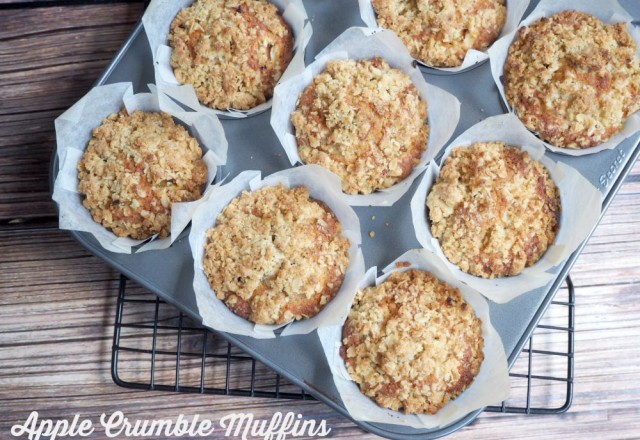 Apple Crumble Muffins