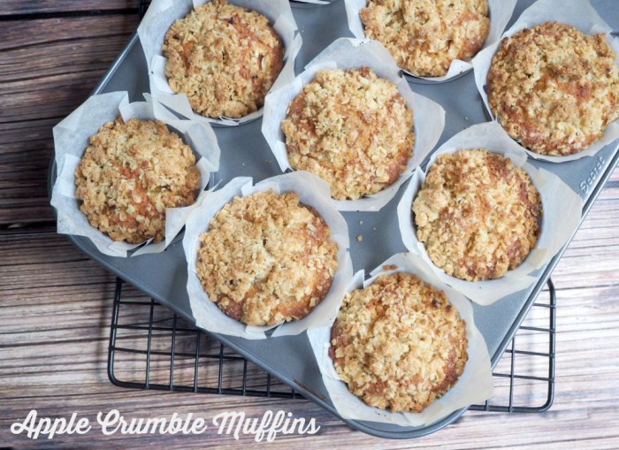 Apple Crumble Muffins