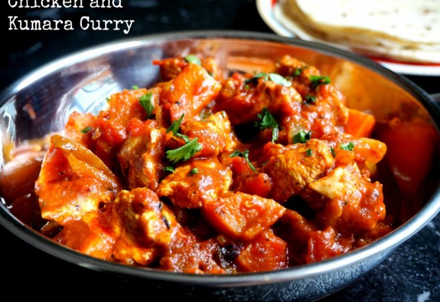 Chicken and Kumara  Curry