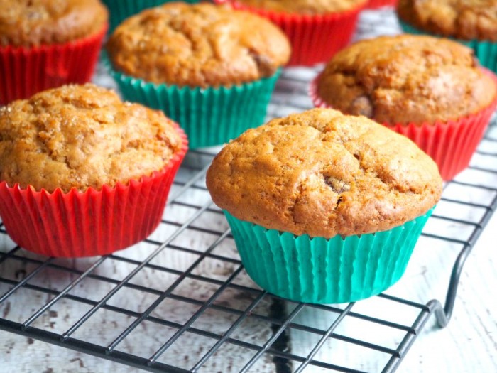 Mandarin and Cranberry Muffins