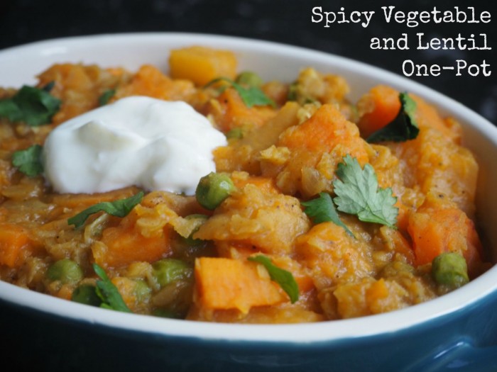 Spicy Vegetable and Lentil One Pot