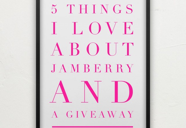 5 Things I love about Jamberry and a Giveaway