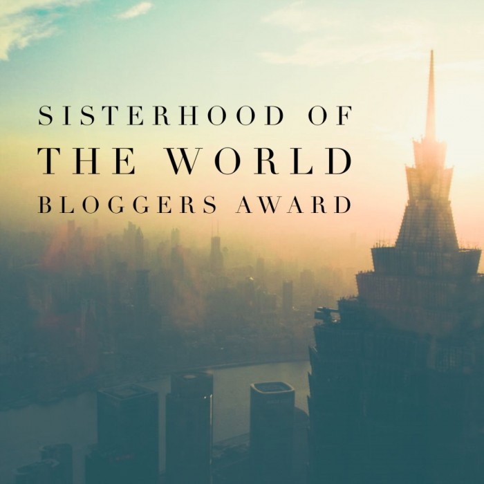 Sisterhood of the World Bloggers Award