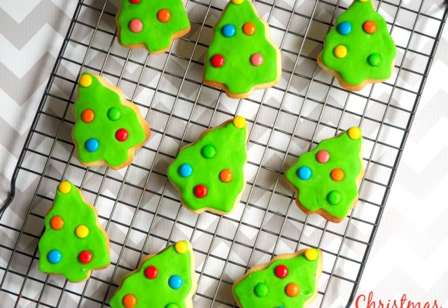 Christmas Tree Cookies