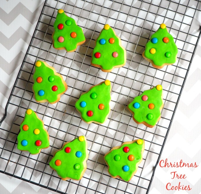 Christmas Tree Cookies