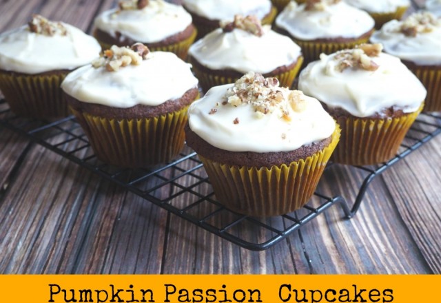 Pumpkin Passion Cupcakes