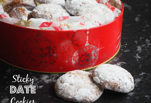 Sticky Date Cookies