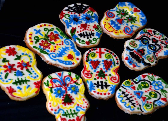 Sugar Skull Cookies - Boy Eats World