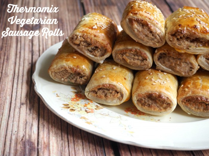 Thermomix Vegetarian Sausage Rolls