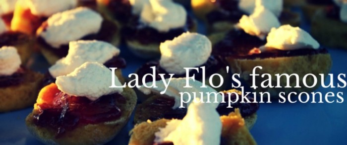 Lady Flo's Pumpkin Scones