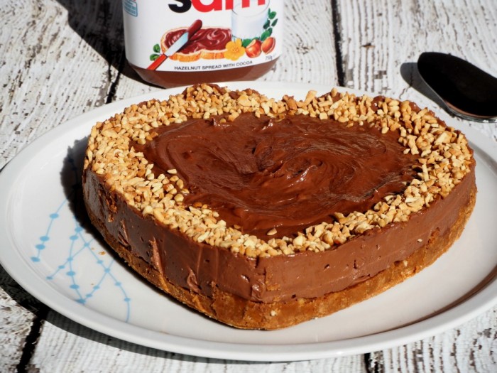 Thermomix No Bake Nutella Cheesecake