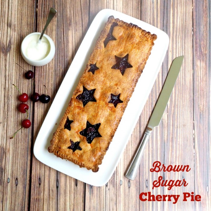 Brown Sugar Cherry Pie