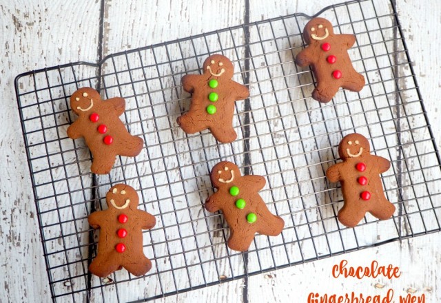 Chocolate Gingerbread Men