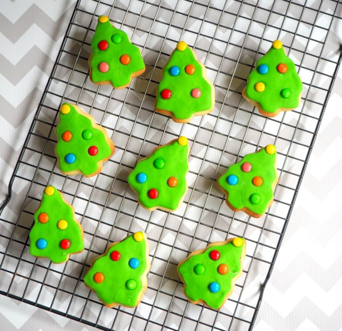 Christmas Tree Cookies