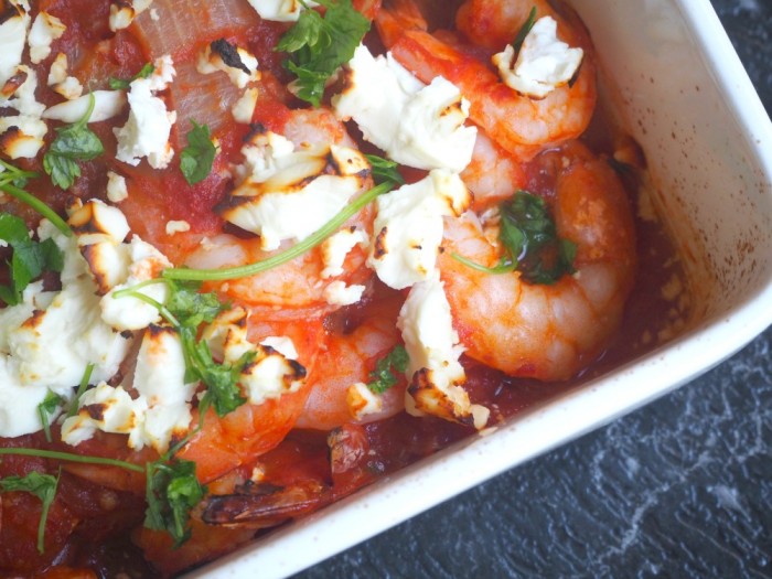 Prawn Saganaki