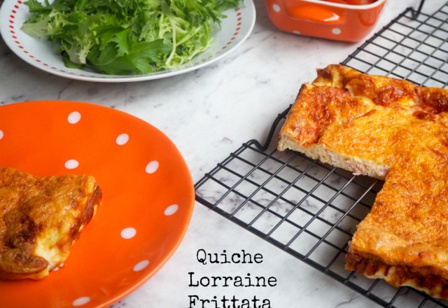 Quiche Lorraine Frittata