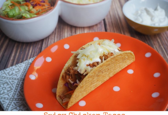 Spicy Chicken Tacos