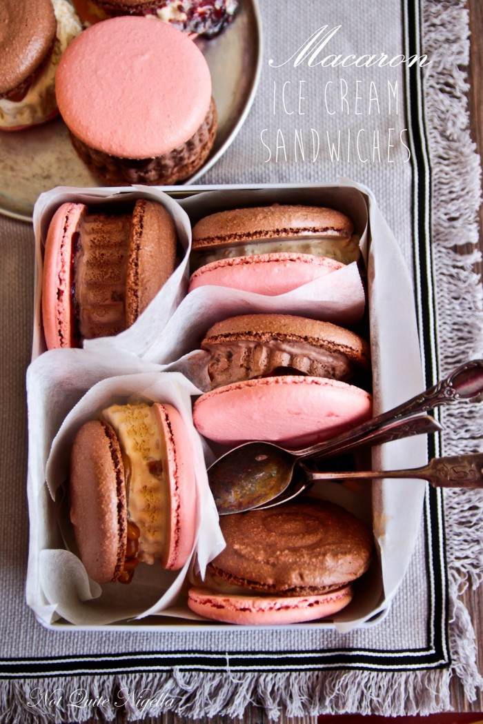 NQN Macaron Ice-Cream Sandwiches