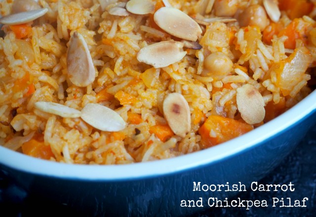 Meatless Monday – Moorish Carrot and Chickpea Pilaf