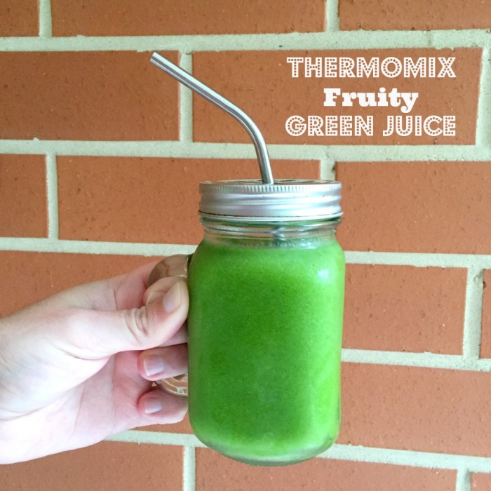 Thermomix Fruity Green Juice