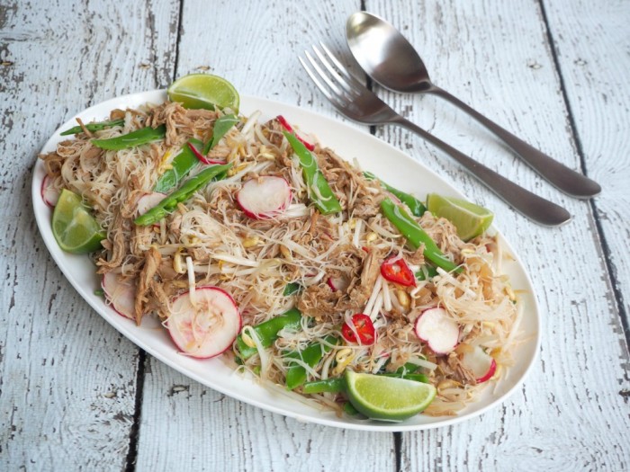 Asian Pork Noodle Salad