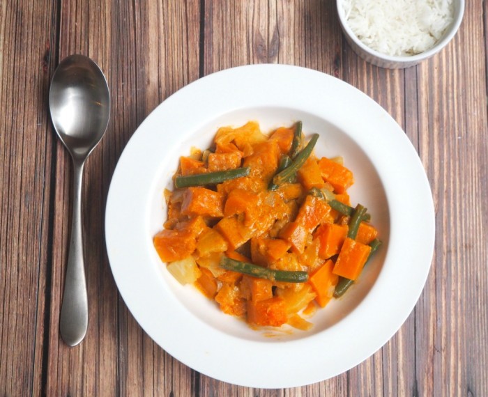 Thai Pumpkin and Pineapple Curry