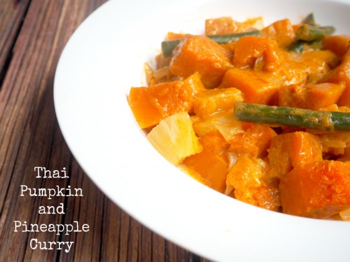 Thai Pumpkin and Pineapple Curry