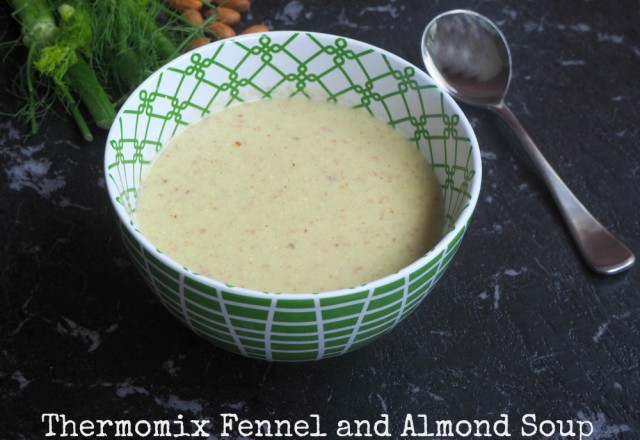 Thermomix Fennel and Almond Soup