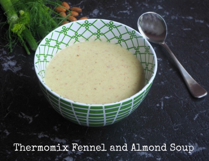 Thermomix Fennel and Almond Soup