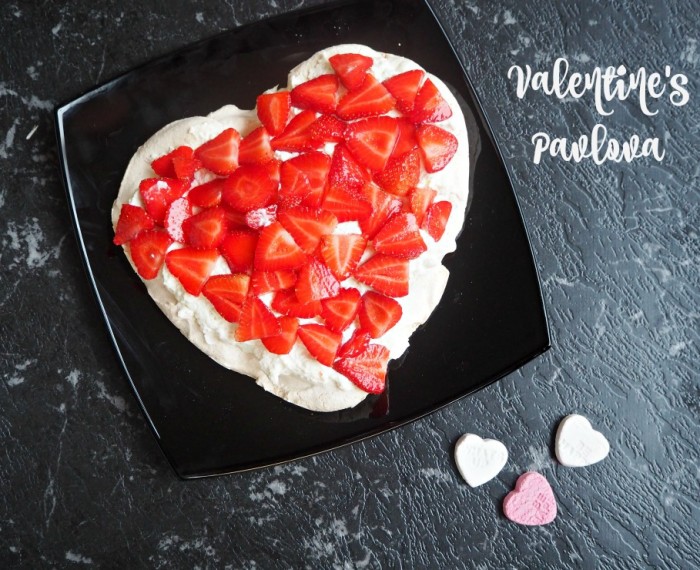 Valentine's Pavlova