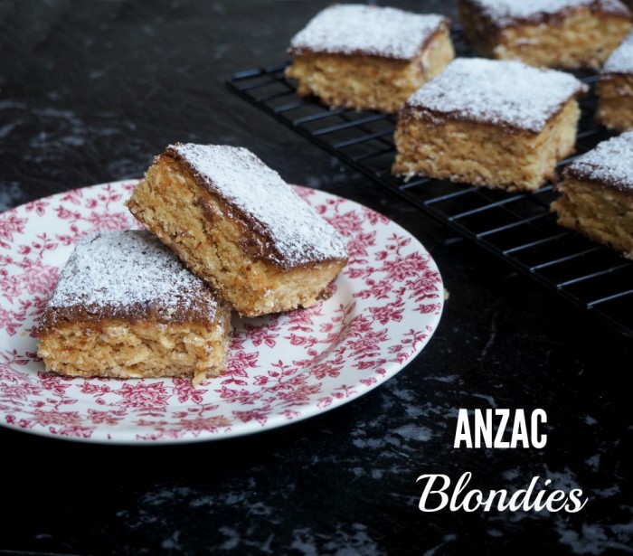 ANZAC Blondies