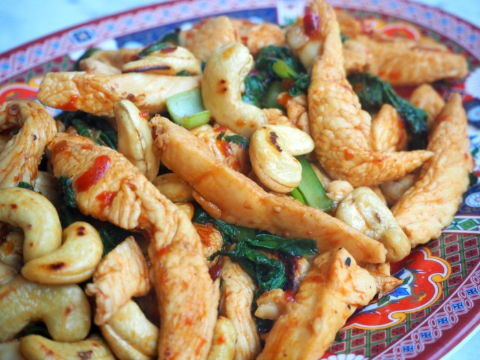 Chilli Jam Chicken and Cashews