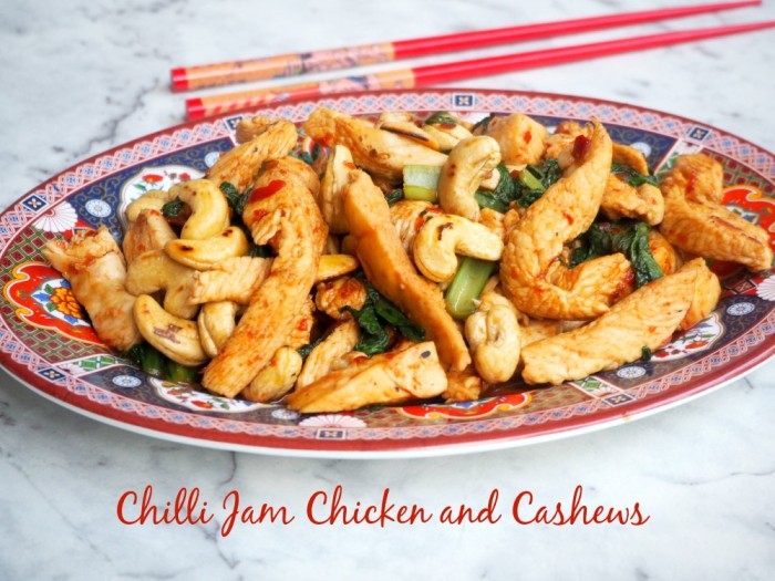 Chilli Jam Chicken and Cashews