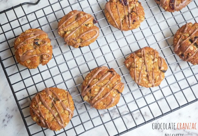 Chocolate Cranzac Biscuits