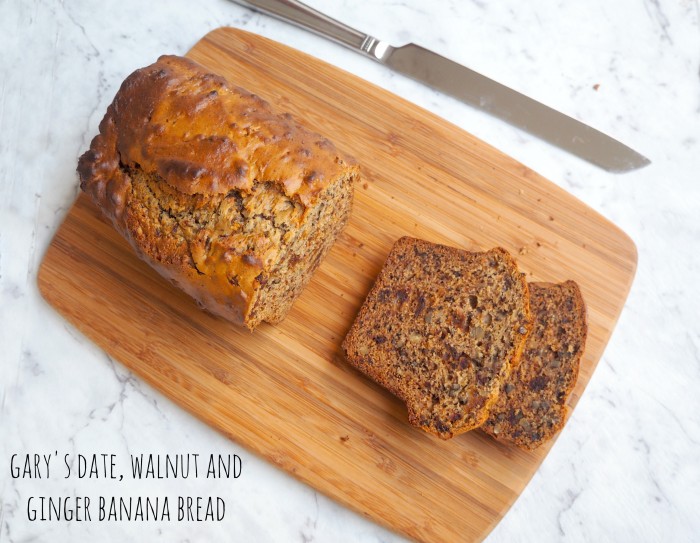 Gary's Date, Walnut and Ginger Banana Bread