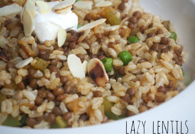 Meatless Monday – Lazy Lentils