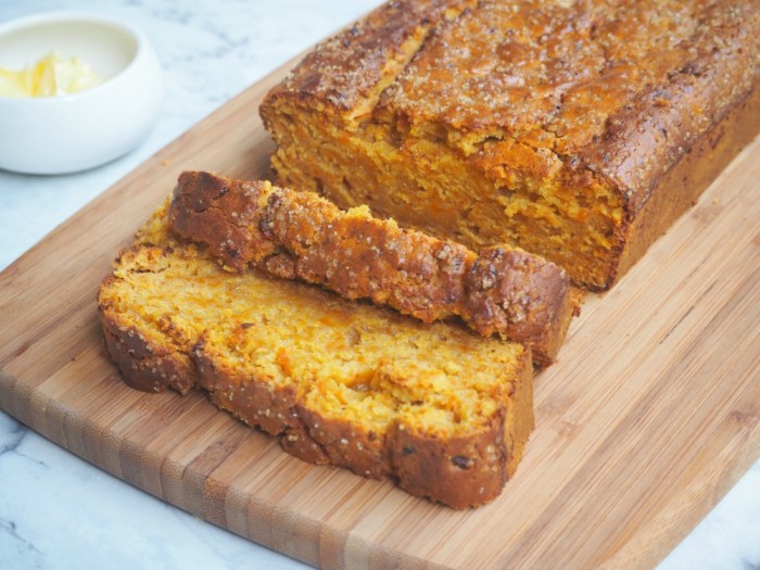 Pumpkin and Ginger Tea Bread