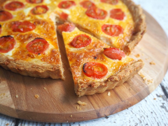 Roasted Tomato and Cheese Tart