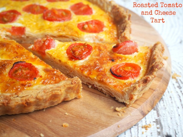 Roasted Tomato and Cheese Tart