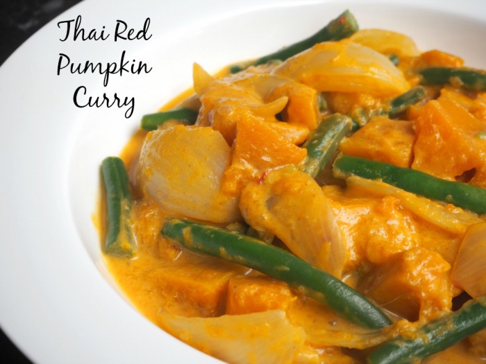 Thai Red Pumpkin Curry