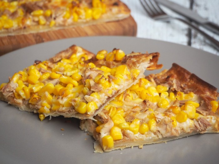 Tuna and Sweetcorn Slice