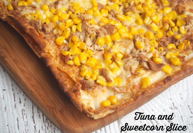 Tuna and Sweetcorn Slice