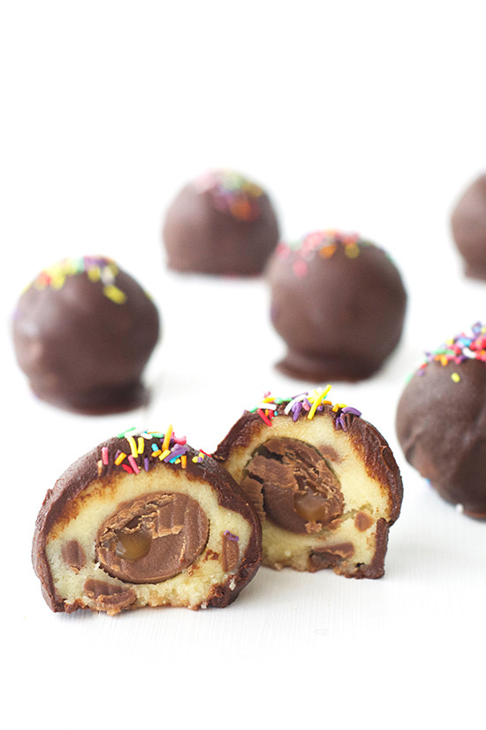 easter egg cookie dough truffles sweetest menu