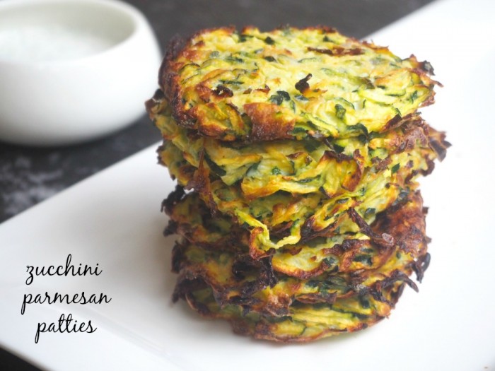 Zucchini Parmesan Patties