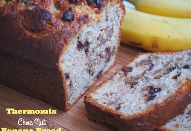 Thermomix Choc-Nut Banana Bread