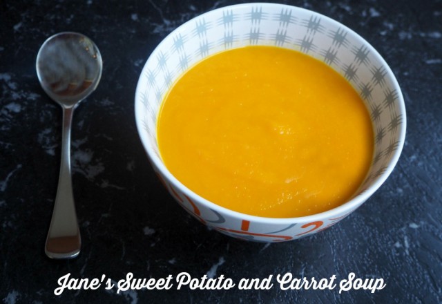 Jane’s Sweet Potato and Carrot Soup