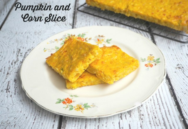 Meatless Monday: Pumpkin and Corn Slice